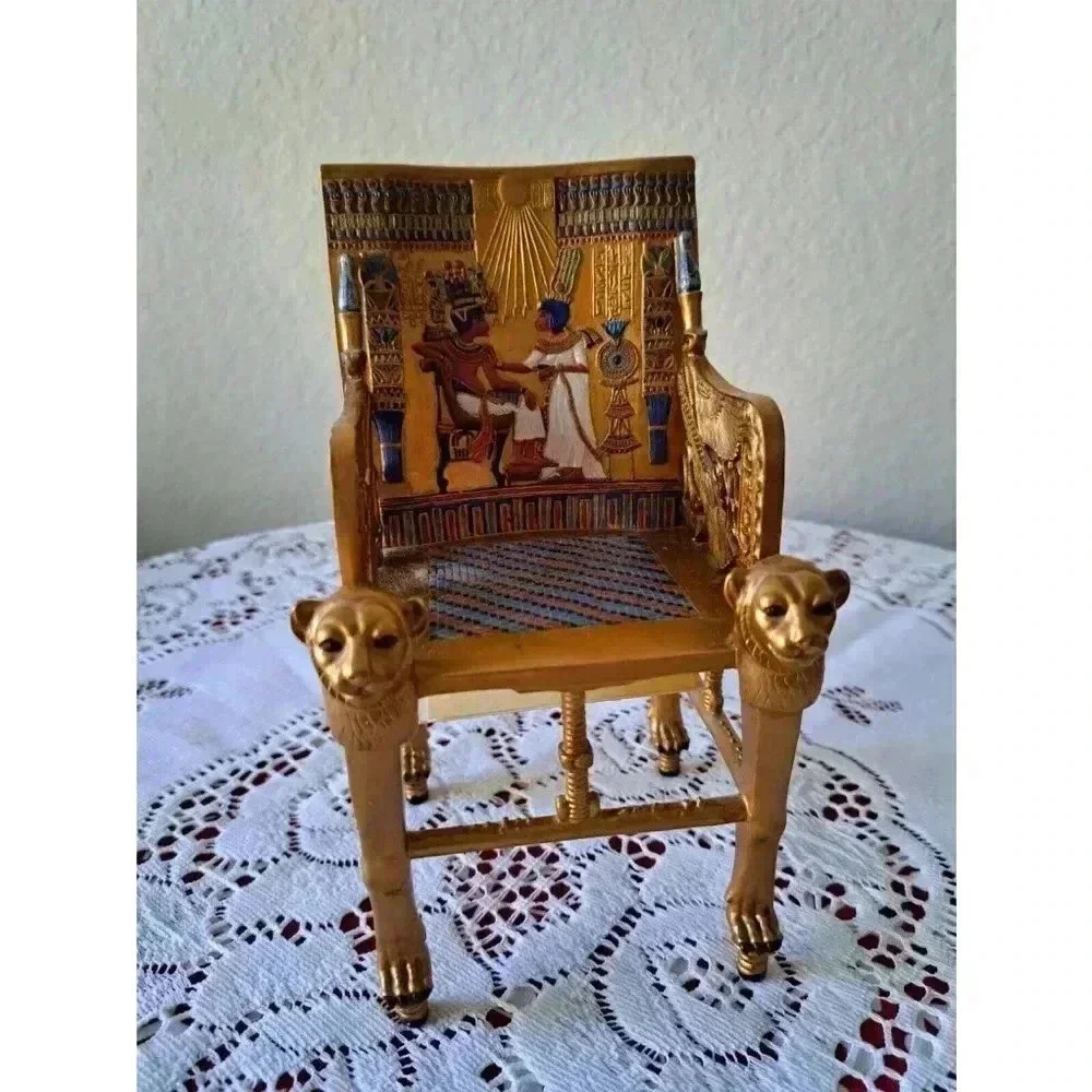 Egyptian Collection Myths & LEGENDS TUTANKHAMUN'S GOLDEN THRONE